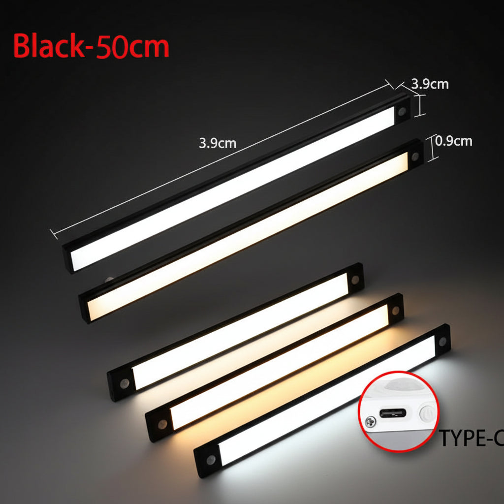 LED Motion Sensor Night Light – Magnetic Under Cabinet Light for Closet, Kitchen & Home 🌙✨
