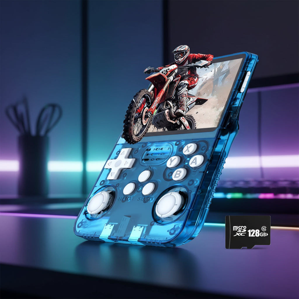 R36S Retro Handheld Game Console – 3.5" Pocket Video Player with 20,000 Games, 64GB/128GB Storage & Arkos 2.0 System 🎮✨