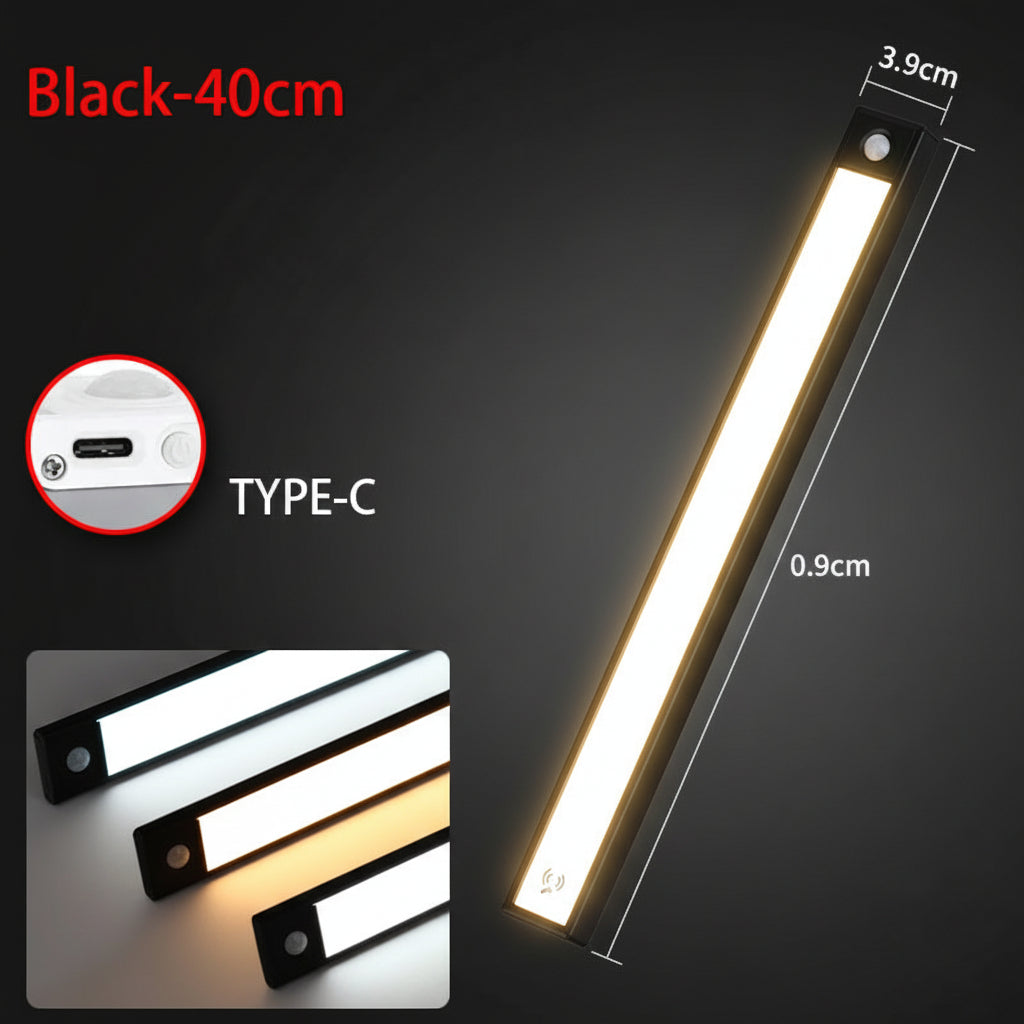 LED Motion Sensor Night Light – Magnetic Under Cabinet Light for Closet, Kitchen & Home 🌙✨