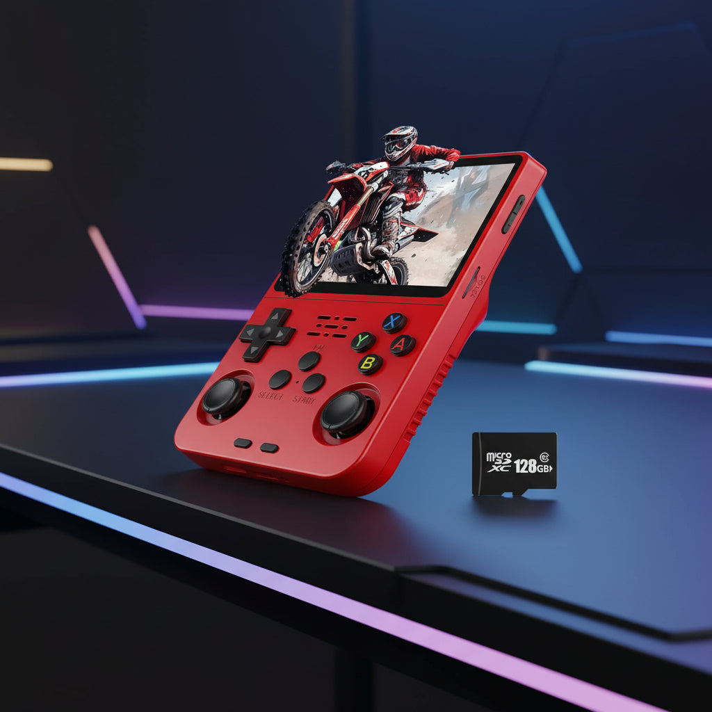 R36S Retro Handheld Game Console – 3.5" Pocket Video Player with 20,000 Games, 64GB/128GB Storage & Arkos 2.0 System 🎮✨