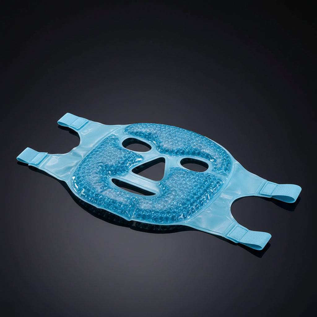 Gel Cooling Ice Face Eye Mask Facial Mask Hot Cold Compress Pack Gel Beads Cold Face Eye Mask Ice Pack,Compress Sleeping Facespa
