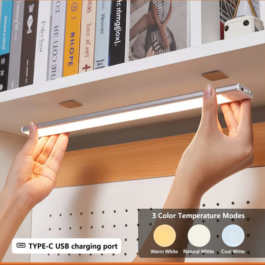 LED Motion Sensor Night Light – Magnetic Under Cabinet Light for Closet, Kitchen & Home 🌙✨