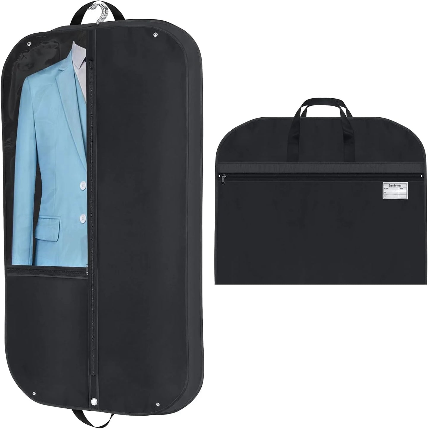 Kleidersack Aus Oxford-Gewebe Mit Zwickel Und Taschen