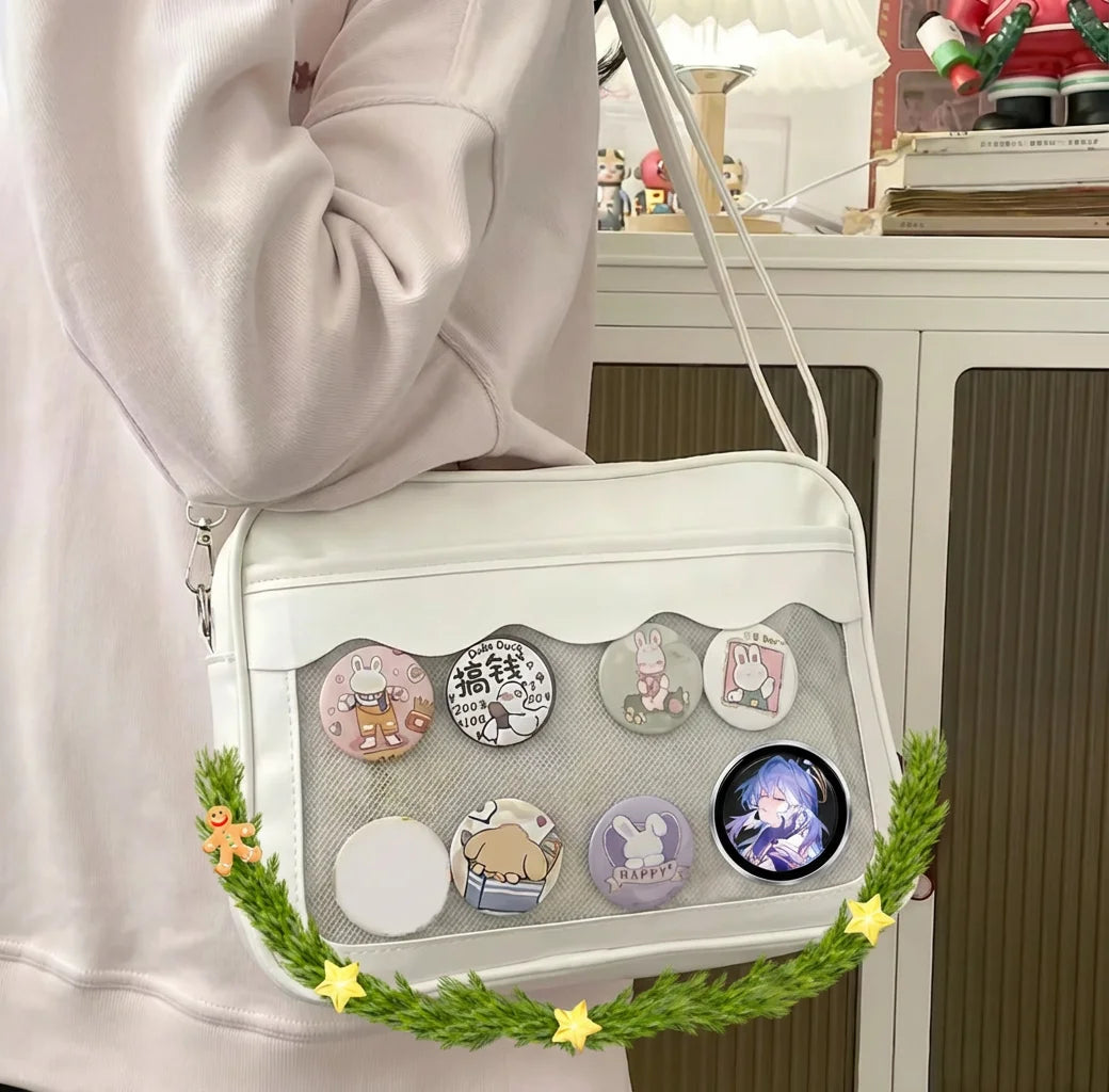PS Touch Display Image GIFS Sideshow & Videos Wearable Mini Screen Digital Pin Badge Self‑Expression, Cheering Support, Event、