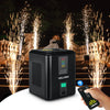 Premium Mini Cold Spark Machine Accessory Set - 50G Unforgettable Effect, Non-Heated Tech, Remote Control, Advanced Safety Features, Indoor & Outdoor Safe, Ideal for Weddings, Commercial Lighting Parties