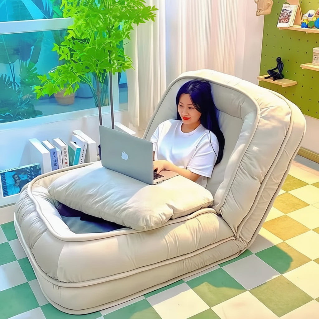 Thick, Soft and Comfortable Lazy Sofa, Huge Tatami for Sleeping and Lying on the Balcony, Multiple Colors to Choose From