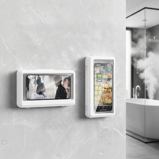 Fixed  Waterproof and Anti-Fog Mobile Phone Case for Bathroom Shower Phone Holder Waterproof Can Touched Shower Phone