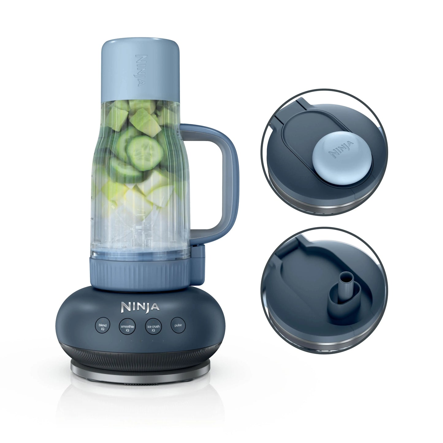 Ninja Blendboss Tumbler Blender with 26Oz Travel Tumbler & Removable Straw - DB351