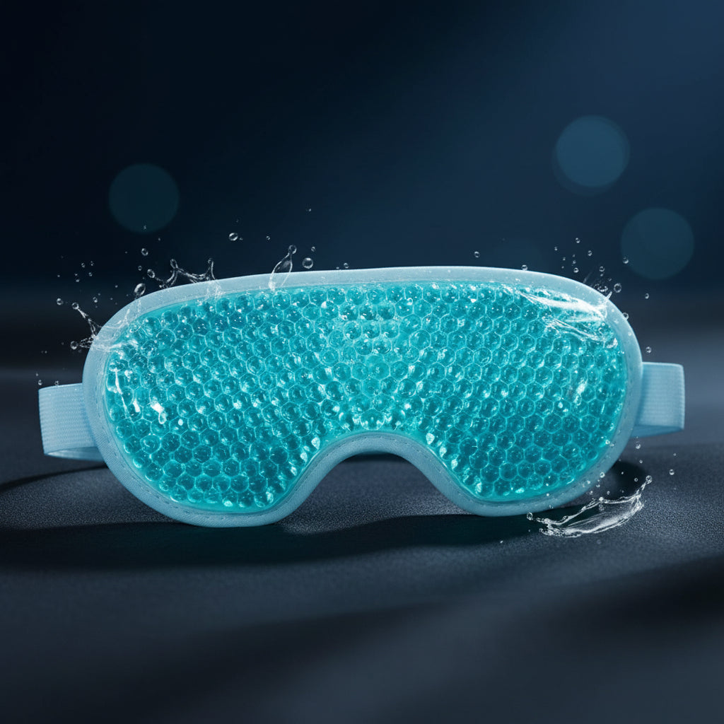 Gel Cooling Ice Face Eye Mask Facial Mask Hot Cold Compress Pack Gel Beads Cold Face Eye Mask Ice Pack,Compress Sleeping Facespa