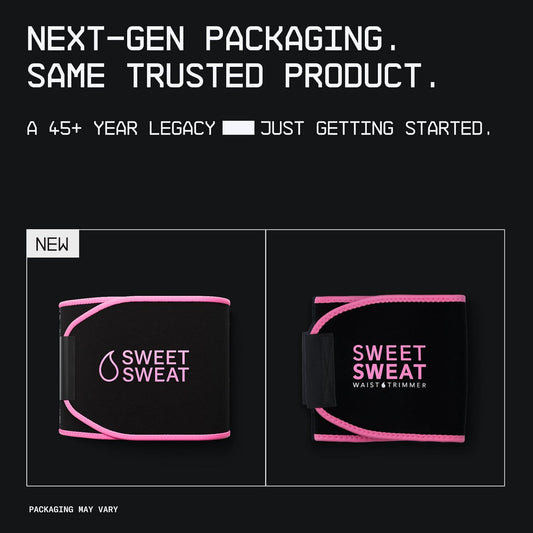 Sweet Sweat Waist Trimmer (Core Series) - Premium Sweat Enhancing Fitness Band for Women & Men