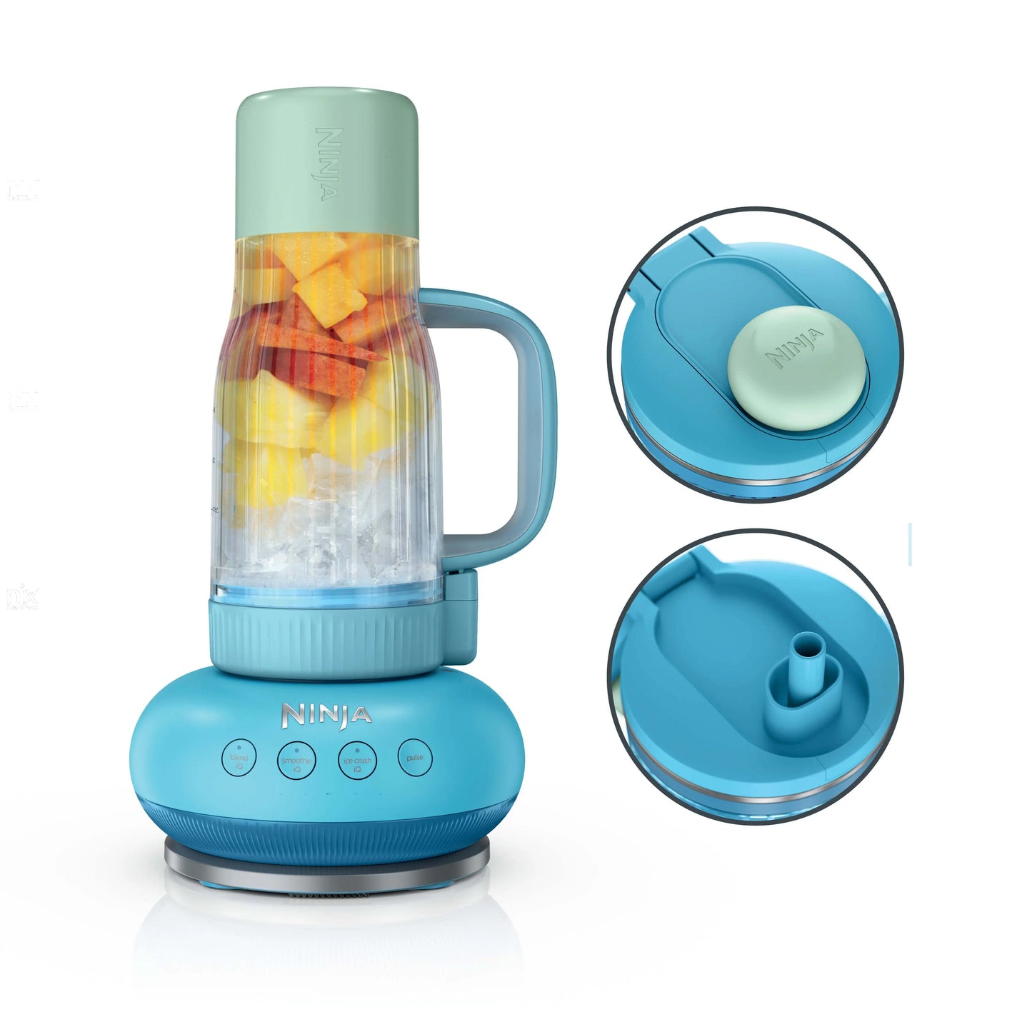 Ninja Blendboss Tumbler Blender with 26Oz Travel Tumbler & Removable Straw - DB351
