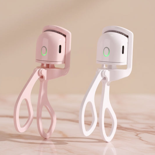 Ultraglow Electric Eyelash Curler Long-Lasting Curl for Perfectly Defined Lashes Your Professional Makeup Essential Eyelash Curlers Kit Lightweight Plastic Cosmetic Pack