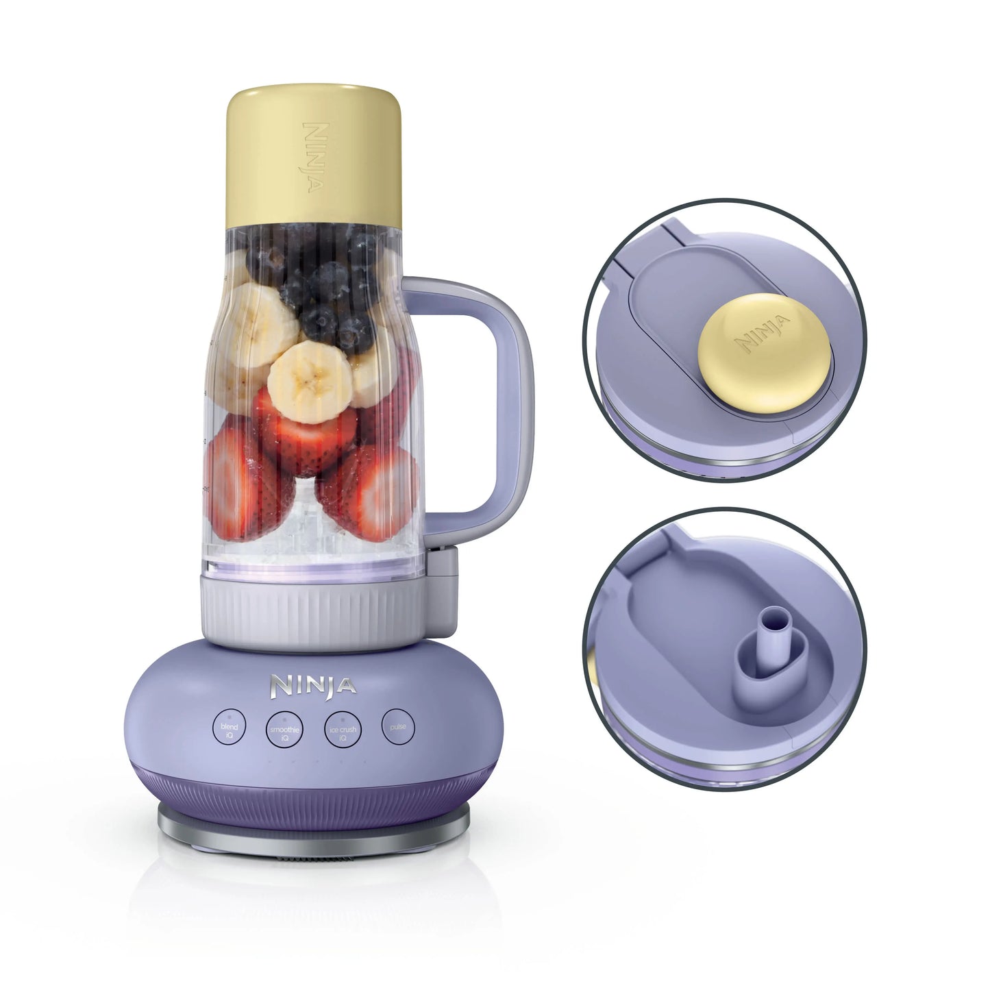 Ninja Blendboss Tumbler Blender with 26Oz Travel Tumbler & Removable Straw - DB351