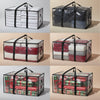 Oversized Moving Bags or Storage Bag – Large Moving Boxes with Backpack Straps, Zippers & Handles – Heavy-Duty Packing Bags for Moving, College Dorm, Christmas Decorations, 6 Pack
