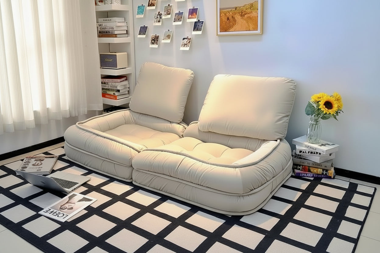 Thick, Soft and Comfortable Lazy Sofa, Huge Tatami for Sleeping and Lying on the Balcony, Multiple Colors to Choose From