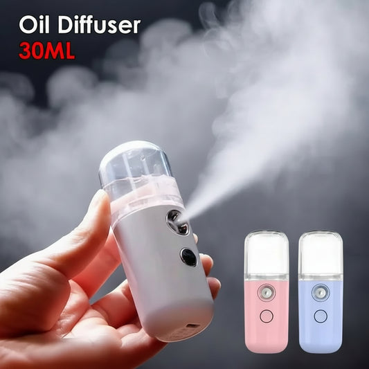 USB Mist Facial Sprayer Humidifier Rechargeable Nebulizer Face Steamer Moisturizing Beauty Instruments Face Skin Care Tools