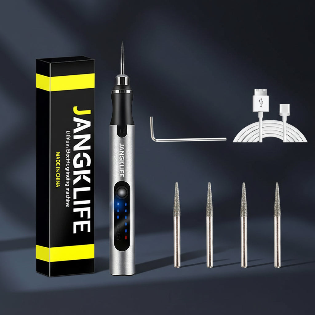 USB Cordless Rotary Tool Kit Woodworking Engraving Pen DIY for Jewelry Metal Glass Mini Wireless Drill