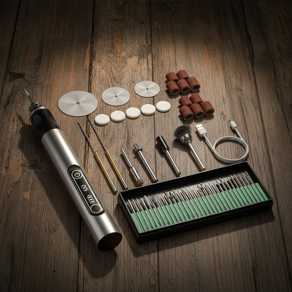 USB Cordless Rotary Tool Kit Woodworking Engraving Pen DIY for Jewelry Metal Glass Mini Wireless Drill