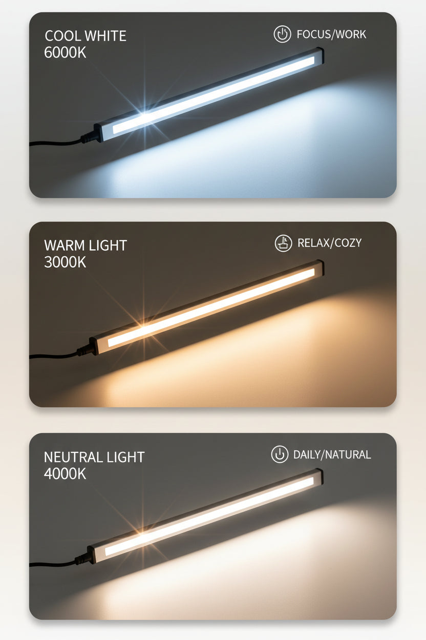 LED Motion Sensor Night Light – Magnetic Under Cabinet Light for Closet, Kitchen & Home 🌙✨