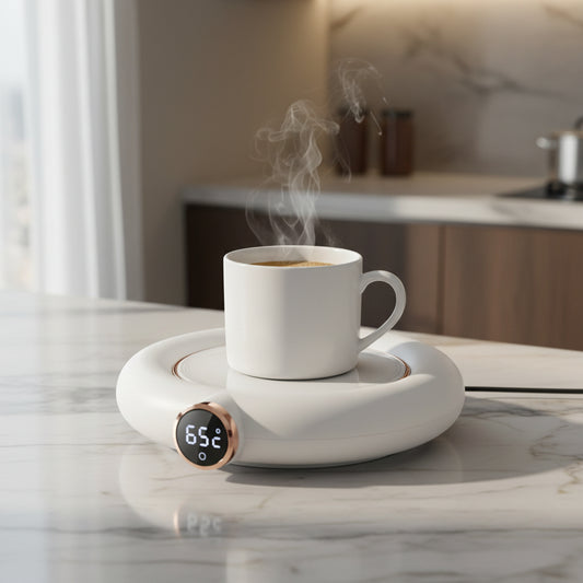 USB Heating Warm Coaster, Constant Temperature Coaster, Three Speed Adjustment, Timed Insulation and Heating Pad