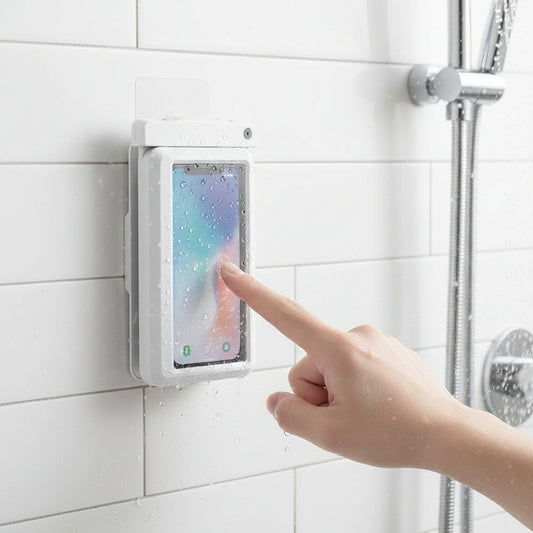 Fixed  Waterproof and Anti-Fog Mobile Phone Case for Bathroom Shower Phone Holder Waterproof Can Touched Shower Phone