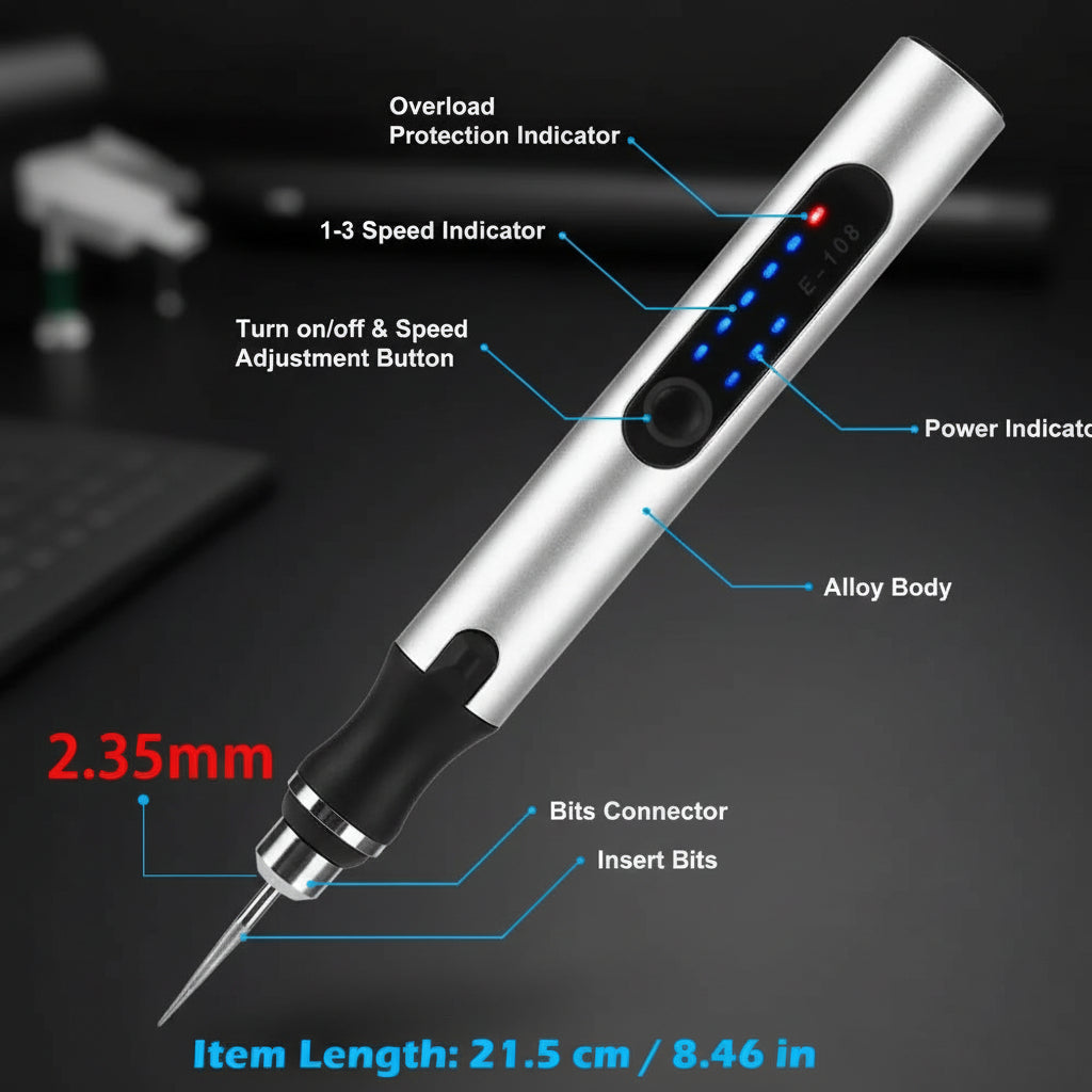 USB Cordless Rotary Tool Kit Woodworking Engraving Pen DIY for Jewelry Metal Glass Mini Wireless Drill