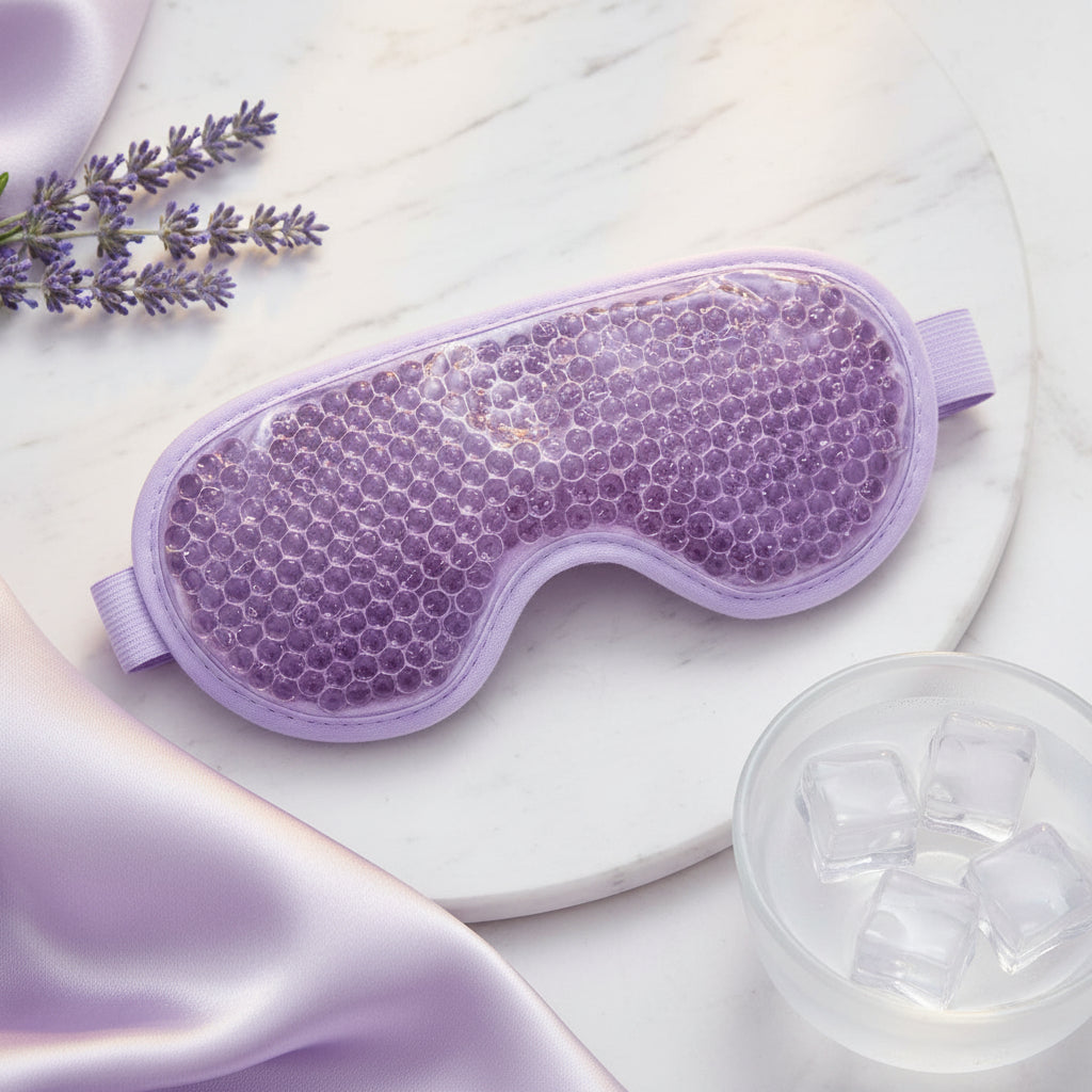 Gel Cooling Ice Face Eye Mask Facial Mask Hot Cold Compress Pack Gel Beads Cold Face Eye Mask Ice Pack,Compress Sleeping Facespa