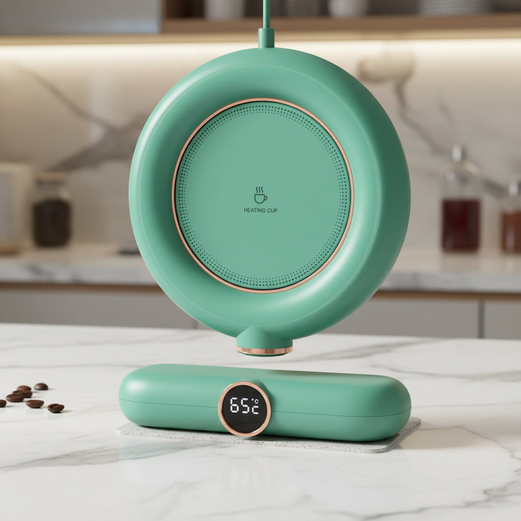 USB Heating Warm Coaster, Constant Temperature Coaster, Three Speed Adjustment, Timed Insulation and Heating Pad