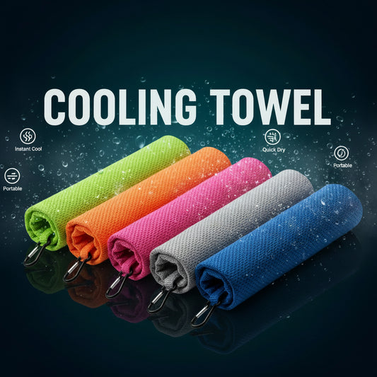 Cooling Ice Towels Microfiber Yoga Cool Thin Towel Outdoor Sport Gym Wear Icing Sweat Band Top Sports Towel Summer Cooling Scarf