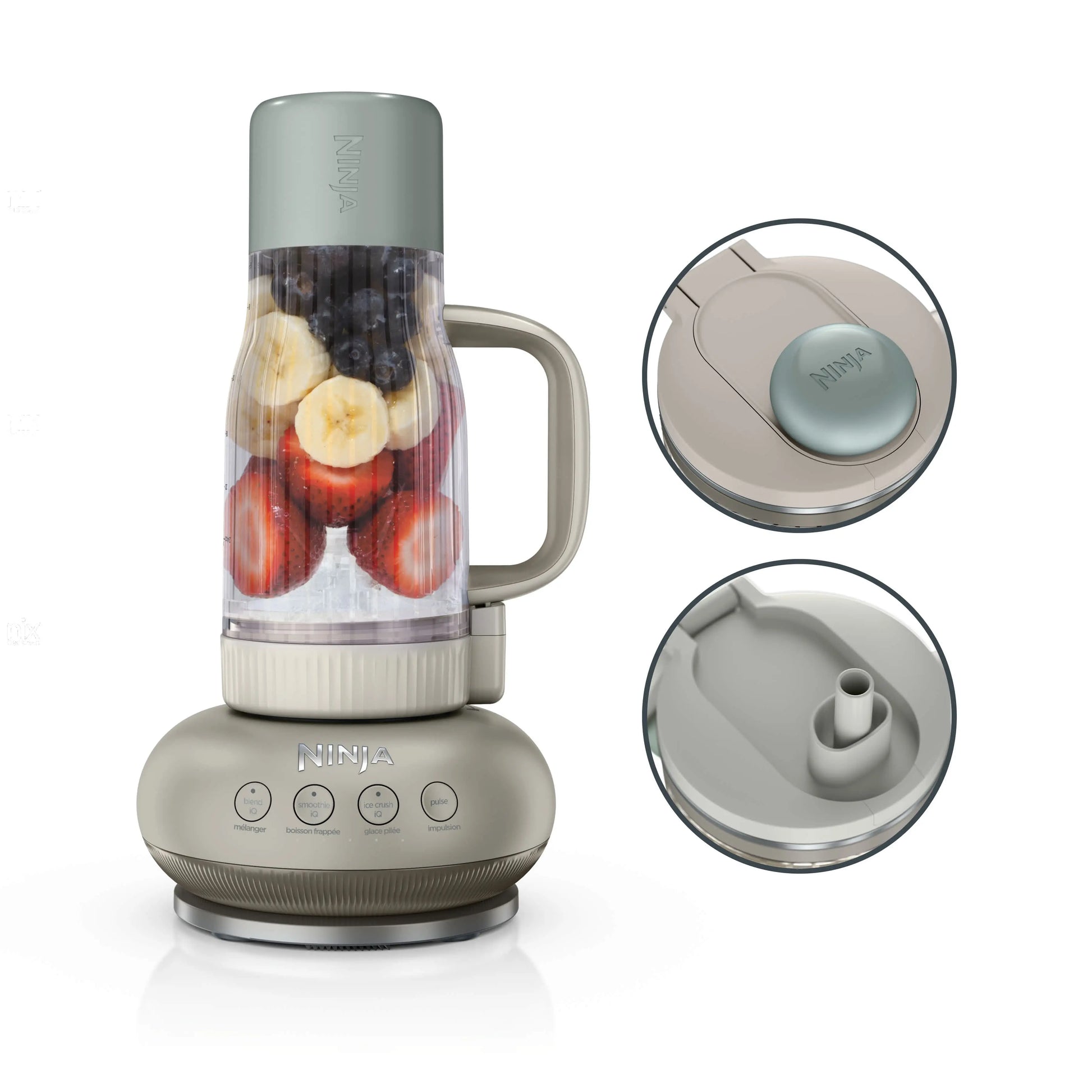 Ninja Blendboss Tumbler Blender with 26Oz Travel Tumbler & Removable Straw - DB351