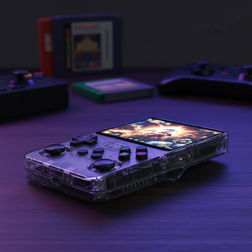 R36S Retro Handheld Game Console – 3.5" Pocket Video Player with 20,000 Games, 64GB/128GB Storage & Arkos 2.0 System 🎮✨
